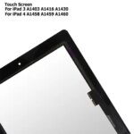 New Touch Screen iPad 3 4 iPad3 iPad4 A1416 A1430 A1403 A1458 A1459 A1460 Outer Digitizer Sensor Glass Panel Replacement (New)