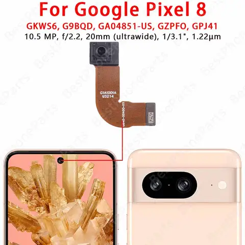 Sebadd9a1b278416398fcda9317d92a95c_480x480q75 Front Rear Back Camera Google Pixel 8 Pro 8a Pixel8 Pixel8a Main Facing Camera Module Flex Cable Replacement Spare Parts (New) - Image 1