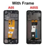 IPS Display Samsung Galaxy A05 LCD SM A055F Display Touch Screen Digitizer Galaxy A05s SM A057F LCD Assembly Replace Bangladesh (New)
