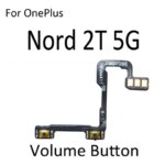 Power ON OFF Mute Switch Control Key Volume Button Flex Cable OnePlus Nord 2 2T 5G Replacement Parts (New)