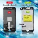 LCD Screen For iPhone 7 8 Plus SE 2 2020 SE2 Full Set Display Replacement Kit Complete Assembly Touch Digitizer+Camera+Earpiece (New)
