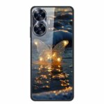 Glass Back Cover Realme C55 4G Global Tempered Hard Case Capa Realme C 55 5 5 Bumper Colourful Funda Luxury Shell Coque (New)