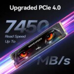 MOVESPEED 7450MB/s SSD NVMe M.2 2280 4TB 2TB 1TB Internal Solid State Hard Disk M2 PCIe 4.0x4 2280 SSD Drive for PS5 Laptop PC (New)