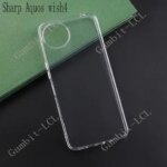 Anti-Falling Case Sharp Aquos Wish4 Wish 4 66 2024 Soft Silicone TPU Original Shockproof Back Cover ON Sharp AquosWish4 (New)