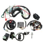 125cc 150cc 200cc 250cc Dirt Bike ATV Quad Universal CDI Ignition Wire Harness Assembly Electric Starter Plug Control Switch (New)