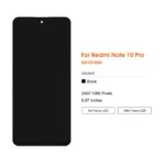 66'' Xiaomi Redmi Note 10 Pro 5G China Version LCD Display Touch Screen Digitizer Assembly Redmi Note 10 Pro (New)