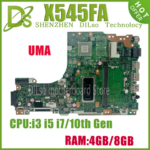 KEFU X545FB Mainboard For ASUS Vivo Book R545FB X545FA X545FL Laptop Motherboard W/i3-10110U i7-10510U i5-10210U 4GB/8GB-RAM (New)