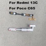 Xiaomi Redmi 13C On Off Power Volume Buttons Flex Cable Volume Button Key Flex Cable Poco C65 Replacement Bangladesh (New)