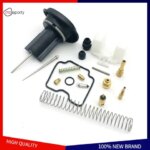 Motorcycle Carburetor Floating Needle Gasket Repair Kit with Plunger Diaphragm for Yamaha Grizzly660 4x4 2002-2005 Grizzly 660 (New)