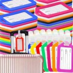 5/10/20/30PCS Luggage Tag Boarding Shipping Plastic Baggage Tags Travel Accessory Women Men Suitcase Address Name Portable Label (New)