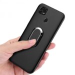 ZTE Blade V Smart Case 649 Inch Red Black Blue Soft Silicon Magnetic Adsorption Metal Ring Funda ZTE Blade V Smart Cover (New)
