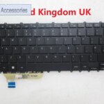F Laptop Keyboard Samsung Galaxy Book 2 NP730QED 730QED English US UK 21C6B-US BA59-04639B 21C6B-UK BA59-04697A Black Ne (New)