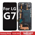 LG G7 LCD Display Touch Digitizer Assembly G7 ThinQ Screen with Frame Replacement Parts Bangladesh (New)