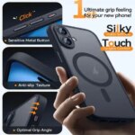 XDcase Skin Feel Magnetic Frosted Phone Case with Lens Film iPhone 17 Pro Max  17 Pro Phone Protective Case (New)