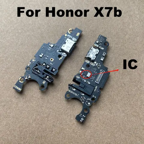 Sedf111ccc75848bbba0666b63f04edb9q_480x480q75 Huawei Honor X7B USB Charging Dock Port Mic Microphone Connector Fast Board Flex Cable Repair Parts Global (New) - Image 1