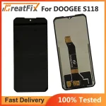 LCD Display Doogee S118 LCD Touch Screen Display Screen Display Assembly Replacement DOOGEE S118 Pro S 118 LCD Sensor Bangladesh (New)