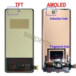 AMOLED  TFT Screen Vivo X80 PRO LCD Display Touch Screen Digitizer Assembly Replacement IQOO 8 9 10 11 Pro LCD (New)