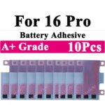 10pcs Battery Adhesive Sticker iPhone 17 16 15 14 13 12 Pro Max Plus 3M Double Tape Pull Trip Glue Parts (New)