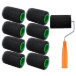 Texture Roller Rolling Brush For Furniture Multifunctional Anti-Slip Textured Roller For Kitchen Bathroom Wall Painting Truck (New)