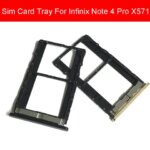 SIM Card Tray Holder Infinix Hot 6 7 8 Note 4 5 Pro S4 X606 X625 X650C X571 X604 X626  Card Slot Repair Parts (New)