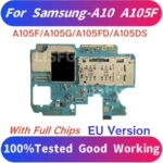 100% TESTED Unlocked Mainboard For Samsung Galaxy A10 A105F A105FD Motherboard SM-A105F Logic Board Android installed Plate