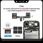 WYLIE iPhone 17 Air Version eSIM Conversion To MEP Single SIM Card Integration Solution Super Snow IC iPhone Repair Tool Bangladesh (New)
