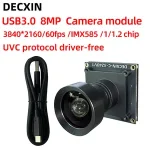 IMX585 8MP USB3.0 HD Camera 4K/60fps Module 1/1.2 Inch Vision Product UVC Protocol Bangladesh (New)