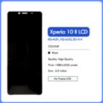 60 TFT LCD Sony Xperia 10 II LCD X10 ii Display Touch Screen Digitizer Assembly Sony 10 II Lcd Screen XQ-AU51 XQ-AU52 (New)
