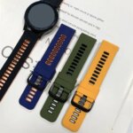 22mm Watchb Nothing CMF Watch 3 2 Pro Two-Tone Silicone Strap Realme Watch 5 S2 3 2 S Replacement Wrist B Bracelet (New)