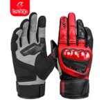 BSDDP Motorcycle Gloves Genuine Leather TPU Anti-drop Moto Bicycle Guantes Men Women Outdoor Road Riding ATV Motorbike Gloves (New)