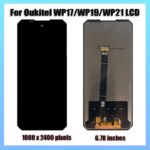 678 Original IPS LCD Oukitel WP17 WP19 WP21 Ultra WP27 LCD Display Touch Screen Digiziter Assembly Replacement Repair (New)