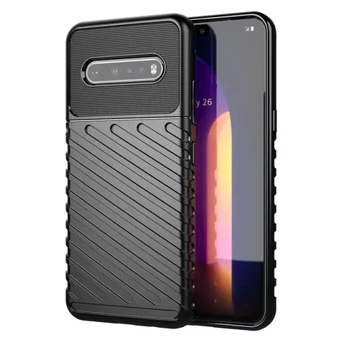 Sefaed92d81a6476e850821dd1900d8d0a_480x480q75 Fashion Thunder Case LG V60 g8x v50s thinq k92 5g q92 k61 q61 k51 q51 Shockproof Silicone Cover lg stylo6 7 5g Reflect (New) - Image 1