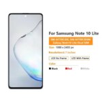 67 Note 10 Lite Display Screen Samsung Galaxy Note 10 Lite LCD Touch Screen Digitizer Assembly Replacement N770F N770F DS (New)