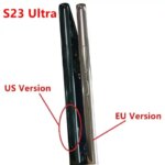 S23Ultra Samsung Galaxy S23 Ultra S918 Middle Frame Housing Board LCD Faceplate Bezel Replace Repair Parts + Side Buttons (New)