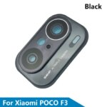 Housing Back Rear Camera Glass Lens With Cover Frame Holder Xiaomi Poco F3  Redmi K40 Back Rear Camera Glass Lens (New)
