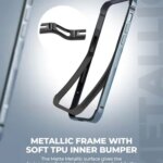 Light Aluminum Bumper Case iPhone 14 13 11 15 Pro Max 12 Mini 14Pro XR XS X 7 8 6 Plus SE Luxuy Silicone Frame Accessories (New)