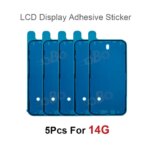 5Pcs LCD Display Adhesive Waterproof Seal Sticker iPhone 14 15 Plus 17 Air 16 Pro Max Front Side Seal Tape Glue Repair (New)