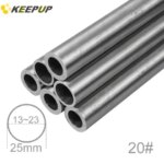 20# Carbon Steel Tubing Bright Inside Outside Thin Thick Walls Pipe 25mm OD 13 15 16 17 18 19 20 21 22 23 mm ID (New)