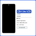 OnePlus Nord CE4 Lite 5G OLED LCD Display Touch Screen Digitizer Assembly 667 Replacement CPH2621 (New)