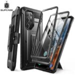 SUPCASE For Samsung Galaxy S23 Ultra Case 2023 UB Pro Full-Body Dual Layer Rugged Belt-Clip Case with Built-in Screen Protector (New)