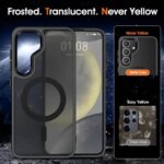 Magnetic Matte Case For Magsafe Samsung Galaxy S26 Ultra S25 FE S24 Plus S23 S22 A56 A36 A55 A26 A16 A06 A05 A15 A35 Phone Cover (New)