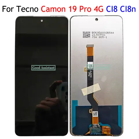 Sf0fcd47ac81949758de5cebb3520d2acW_480x480q75 6.8 Inch For Tecno Camon 19 Pro 4G 5G CI7 CI7n CI8 CI8n LCD Display Touch Screen Digitizer Panel Assembly Replace / With Frame (New) - Image 1