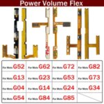 Power On Off Button Volume Key Button Flex Cable Moto G52 G62 G72 G82 G13 G23 G53 G73 G04 G14 G24 G34 G54 G84 G85 4G 5G Bangladesh (New)