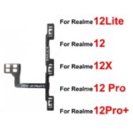 Realme 12 Pro 12Pro Plus 12 Plus 12X 12Lite 4G 5G ON OFF Power Voulme Button Flex Cable Side Keys Volume Power Flex Cale Bangladesh (New)