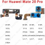 Selfie Front Rear Back Camera Huawei Mate 20 Pro Mate20X 5G Main Facing Camera Module Flex Cable Replacement Spare Parts (New)