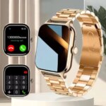 2025 Smart Watch Women 2.01" Full Touch Screen Heart Rate Tracker Bluetooth Call Waterproof Sport Smartwatch Men for Android IOS (New)