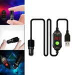 Mini Aquarium Fish Tank Heater USB Adapter Heating Rod Submersible Thermostat Heater Digital LED Rods For Fish Turtle (New)