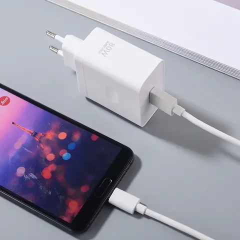 Sf19bc5a924094f2f83cc60e9913395abK_480x480q75 For OPPO Reno 15 14 Pro 80W SuperVOOC Charger EU Fast Charging Power Adapter USB C Cable For OPPO Find X5 X6 X7 X8 X9 Pro A6 A5 (New) - Image 1