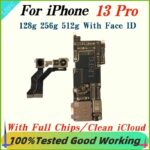 p Fully Tested For iPhone 13 Pro Unlocked Motherboard Logic Board Main Board 128GB 256GB 512GB ROM Support Update With/No Face ID