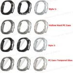 PC Case+Glass for Samsung Galaxy Watch Ultra 2 Tempered Glass Screen Protector Hollow Hard PC Case Galaxy Watch Ultra2026 Cover (New)